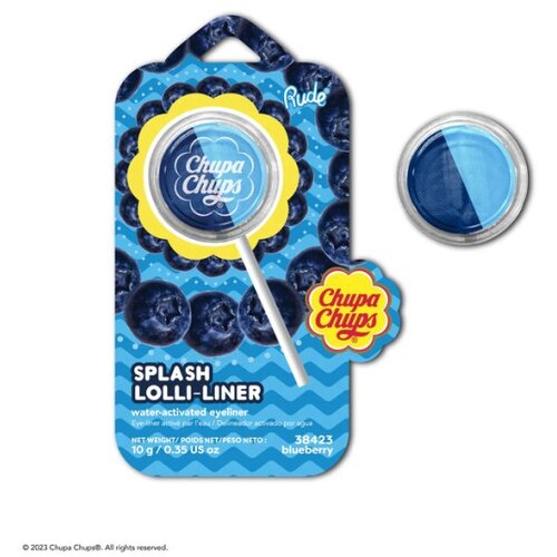 Rude Cosmetics ajlajner u boji chupa chups splash lolli-liner blueberry 10g Slike