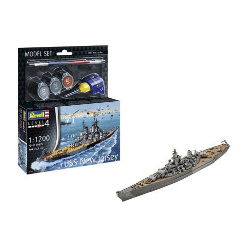 Revell maketa model set battleship uss new jersey ( RV65183 ) Cene