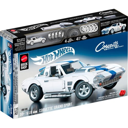 Hot_Wheels Brick Shop Elite Series Corvette - 1 k. Slike