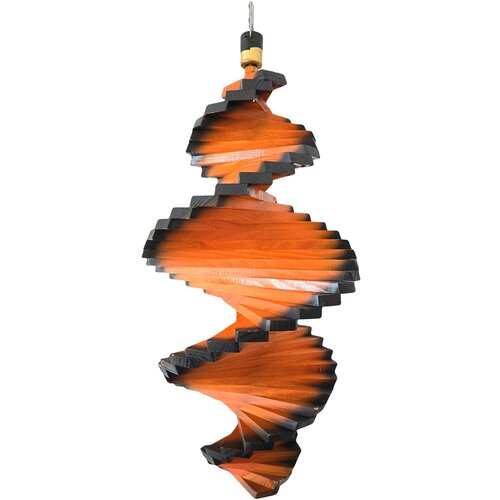  Drvena spirala za vjetar 60cm Slike