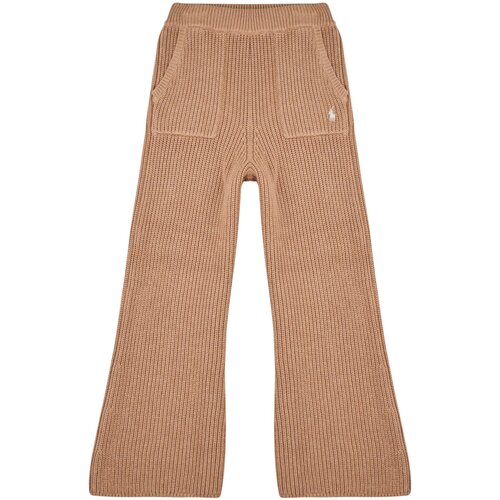 Polo Ralph Lauren SWEATER-WIDE LEG-PANTS Smeđa Cijene
