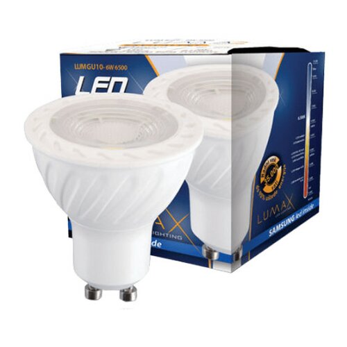Lumax sijalica LED LUMGU10-6W 110° 4000K 480 lm ( 005121 ) Slike