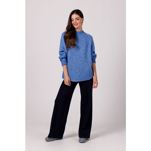 BeWear Woman&amp;#039;s Knit Pullover BK105 Azure Slike