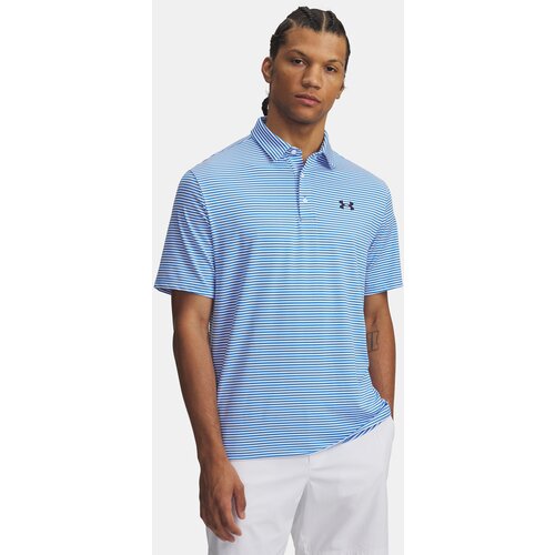 Under Armour Men's T-shirt UA Playoff 3.0 Stripe Polo-BLU - Men's Cene