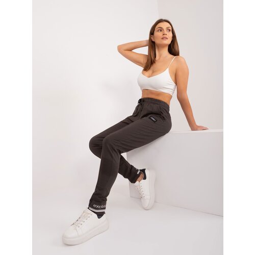 RELEVANCE Sweatpants-RV-DR-8242.81-dark khaki Slike