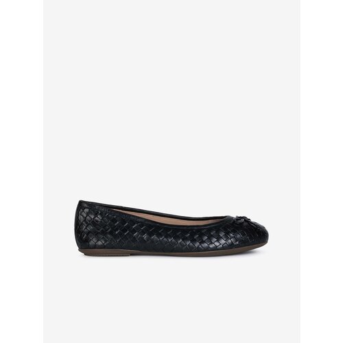 Geox Black leather ballet flats Palmaria - Women&amp;#039;s Slike