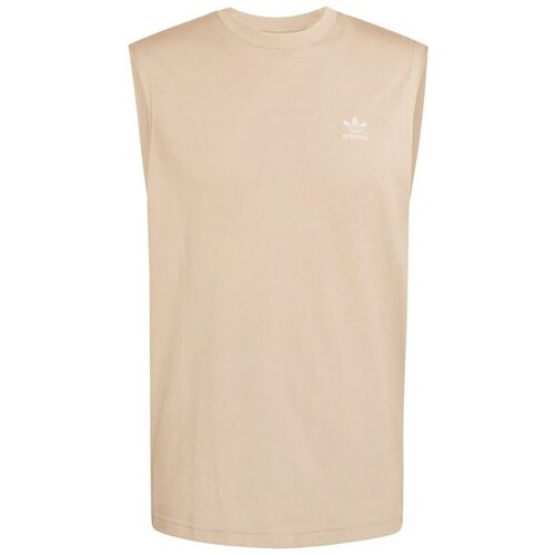 Adidas Majice &amp;amp; Polo majice Trefoil Essentials Bež Slike