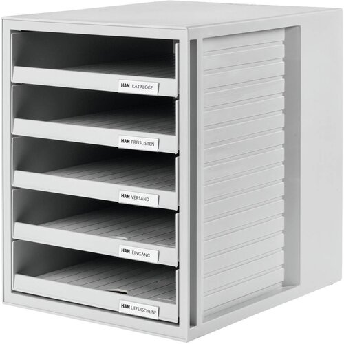 Han predalnik system box, odprt, siv Slike