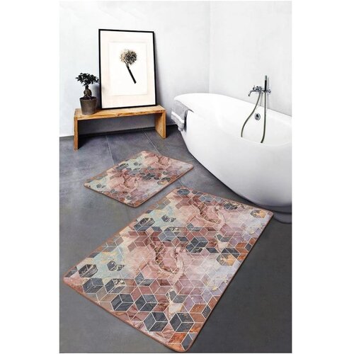 Mila Home Žametne kopalni&amp;scaron;ke preproge v kompletu 2 ks 60x100 cm &amp;ndash; Slike