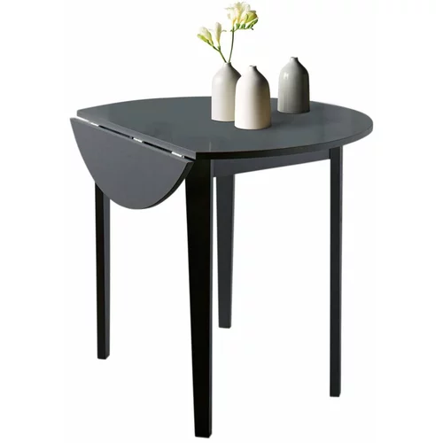 Støraa crni sklopivi blagovaonski stol trento quer, ⌀ 92 cm