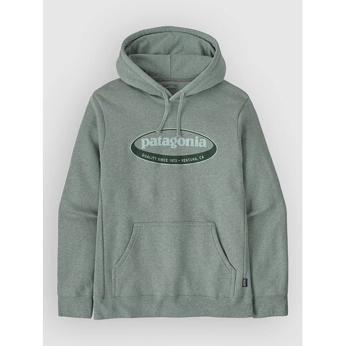 Patagonia 95 Oval Logo Uprisal Pulover s kapuco cover green Slike