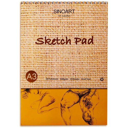 Pop tools, sketch pad 160g, 35 lista, A3 ( 617006 ) Slike