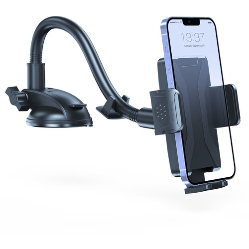 INF Avtomobilski nosilec za telefon L005L+M006 črn Black, (21547744) Cene