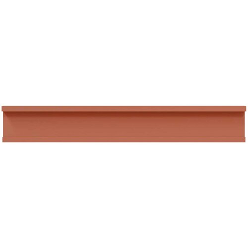  Polica na zidu 4 pcs Crvena 60 x 9 x 3 cm Konstruirano drvo Slike