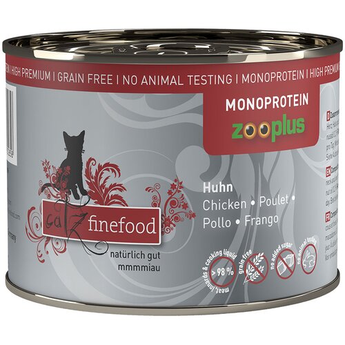 catz finefood Monoprotein zooplus 6 x 200 g - Pi&scaron;čanec Cijene