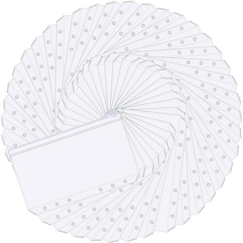 INF A6 PVC torbica na zadrgo za registrator s 6 obročki 60-Paket, (21279288) Slike