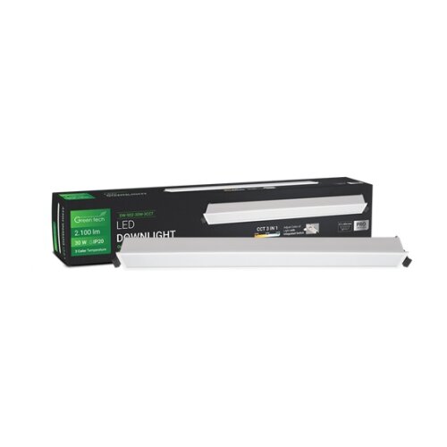Greentech led spot ugr 30w 3cct pravougli ( DW-S02-30W-3CCT ) Cene