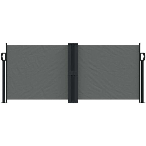  Uvlačiva bočna tenda 100 x 600 cm antracit Slike