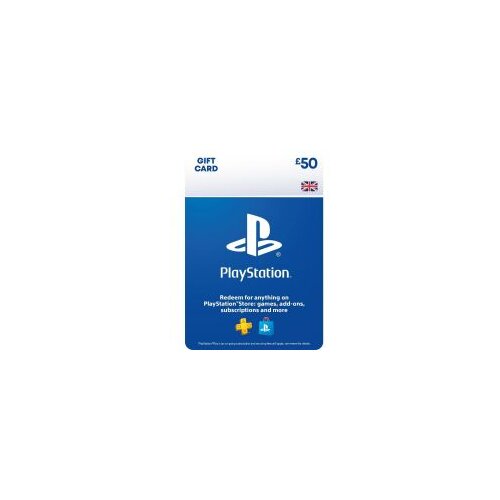 Playstation Network - United Kingdom 50&amp;pound; Slike