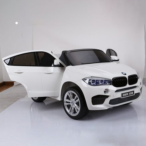  Dečiji automobil na akumulator - Dvosed BMW X6 M - Beli Cene