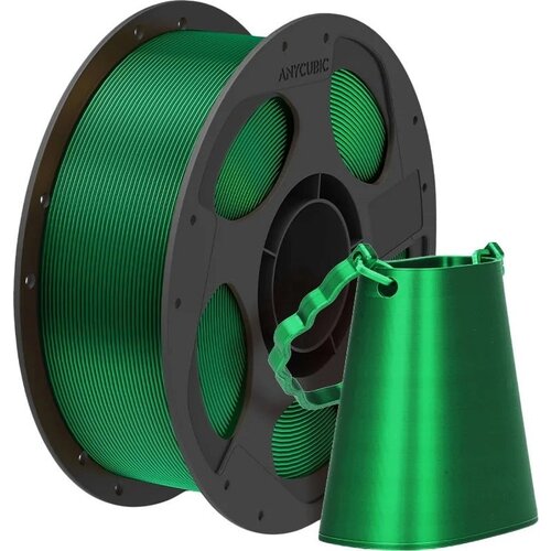 Anycubic PLA Silk Christmas Green - 1,75 mm / 1000 g Cene