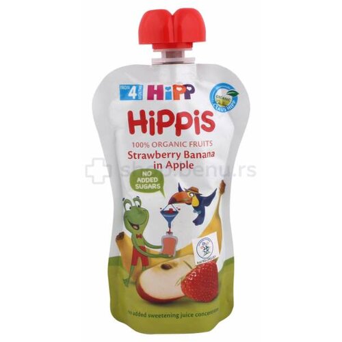 Hipp kašica jagoda, banana i jabuka 100 g Cene