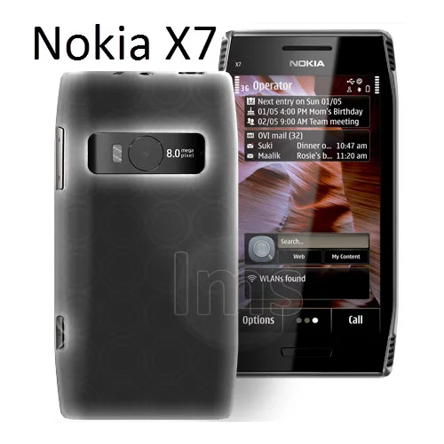  Gumijasti / gel etui za Nokia X7 (več barv in vzorcev)