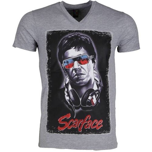Local Fanatic Majice s kratkimi rokavi 3076285 Siva Slike