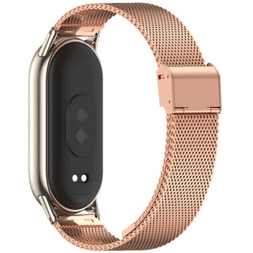  Kovinski pa&amp;scaron;ček za uro Xiaomi Mi Band 8 - roza Slike