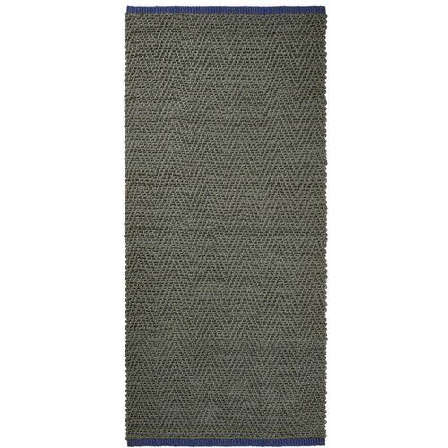 Mette Ditmer Denmark Temno zelen tekač iz jute 70x150 cm Notes &ndash; Cene