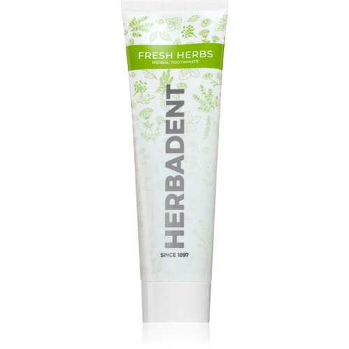 Herbadent Herbal Toothpaste Fresh Herbs biljna pasta za zube Fresh Herbs 75 g Slike