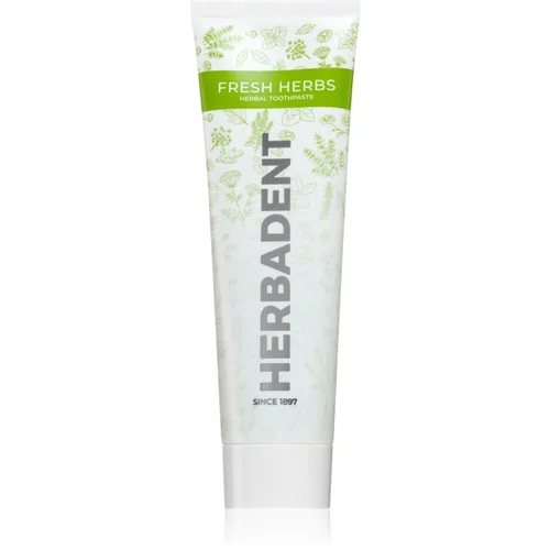 Herbadent Herbal Toothpaste Fresh Herbs zeliščna zobna pasta Fresh Herbs 75 g