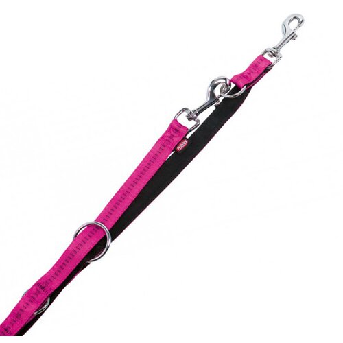 Nobby soft grip povodec - fuksija - 200 cm 15 mm Slike