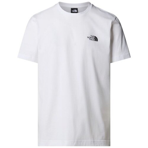 The North Face Majice s kratkimi rokavi Mountain Sketch Bela Slike