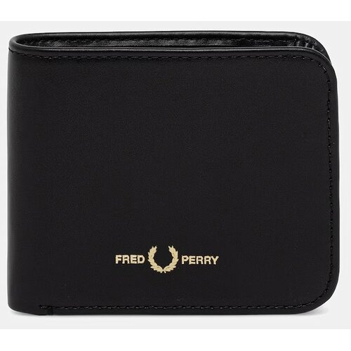 Fred Perry Denarnice SMOOTH LEATHER BILLFOLD WALLET Črna Cene