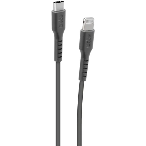 Sbs USB-C – Lightning Kabel 3m schwarz