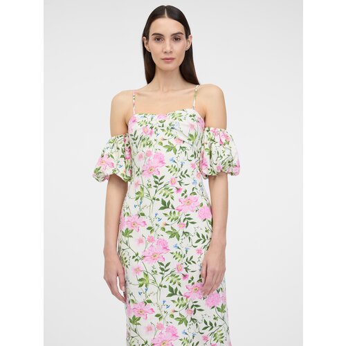 Orsay Creamy Linen Women's Midi Dress - Women's Cijene
