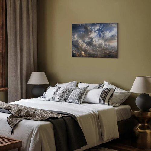  Slika - Golden Reflections on Clouds Foretelling Dusk 120x80 Slike