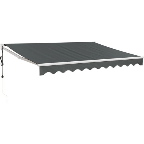 vidaXL Avtomatsko zložljiva tenda antracit 3,5x2,5 m, (20801083) Cene
