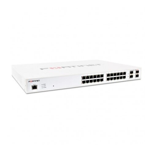 Fortinet L2 - 24 x GE RJ45 ports, 4 GE SFP slots, fanless, switch ( FS-124E ) Cene
