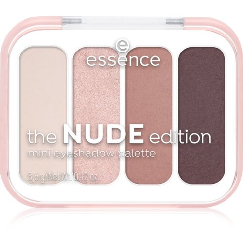Essence The Nude Edition paleta senčil za oči mini 3.6 g Slike