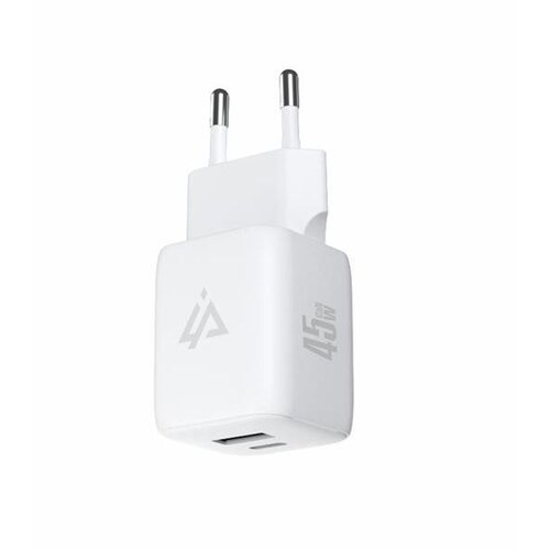Swissten iPEAX punjač za AC220 GaN 45W (USB-C + USB-A) BIJELI Slike