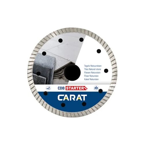 Carat dijamantska rezna ploča za pločice/prirodni kamen Starter 125x22.23mm hCDBS125300 Slike