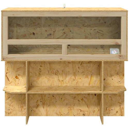  Terarij Smeđa 100 x 40 x 90 cm OSB Slike