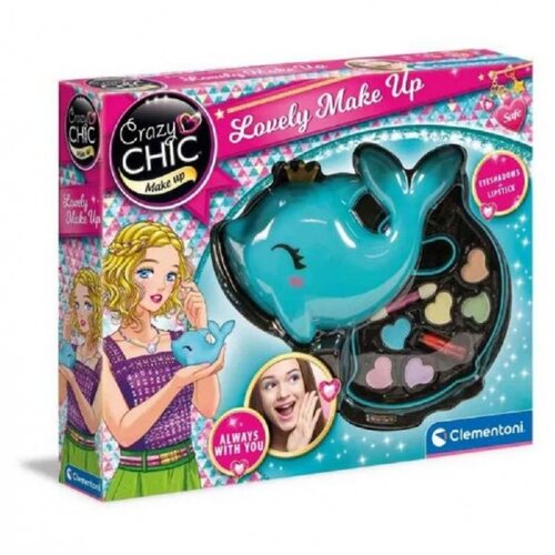 Clementoni CRAZY CHIC LOVE PET DELFIN SMINKA SET Slike