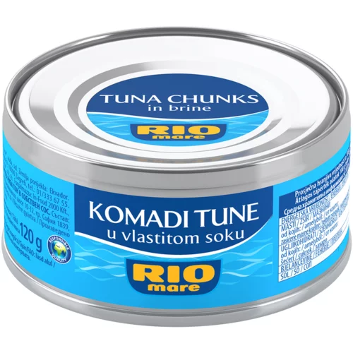 Rio Mare Komadi tune u vlastitom soku Naturale 160 g