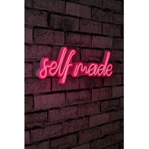 Wallity Dekorativna plastična LED rasveta Self Made Pink Slike