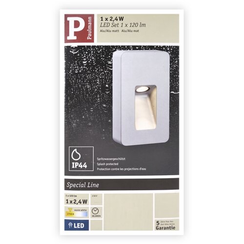 PAULMANN 93825 - LED/2,4W IP44 Spoljna zidna svetiljka SPECIAL LINE 230V Slike