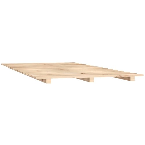  Okvir za krevet crni 75x190 cm od masivne borovine Slike