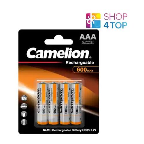 Camelion punjiva baterija aaa 600 mah nimh 1/4 Slike